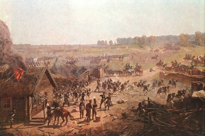 Command post of Gen D S Dochturov