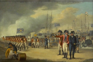 The British Land at Texel, 1799