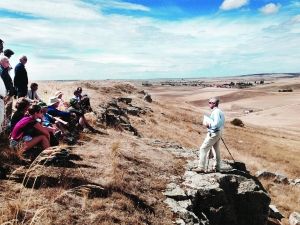 On the battlefield at Salamanca