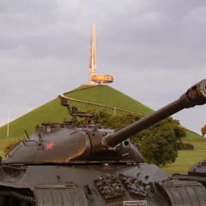 The mound of Glory just outside Minsk City