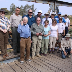 Group shot on Tavronitis Bridge