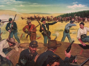 The Fight At Wagon Box