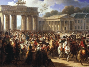 Napoleon enters Berlin 27th Oct 1806