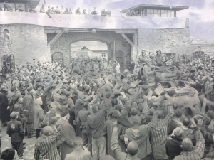 On May 5th 1945 the first US Army tanks reach Mauthausen