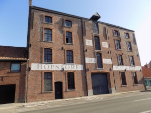 The Hop Store at Vlamertinge used as a Dressing Station