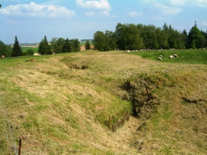 German front line, Beaumont Hamel