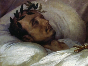 Napoleon on his death bed