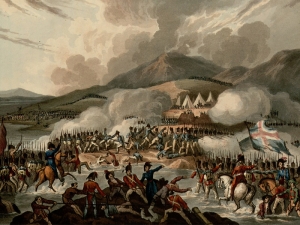 Battle of the Bidassoa, 9 October 1813.