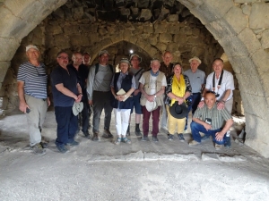 Group in Azrac Castle