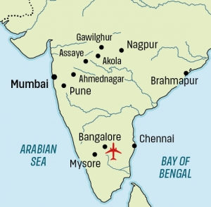 Wellington in India