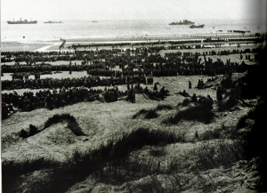 Crowds on the beach