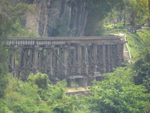 Kanchanaburi train to Hellfire Pass
