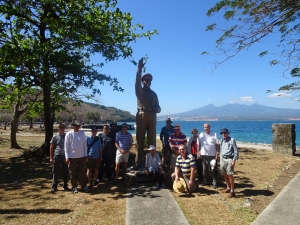 With MacArthur on Corregidor 2024 - click to enlarge With MacArthur on Corregidor 2024