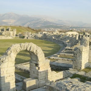 Salona Roman Amphitheatre Ruins