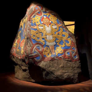 Jelling stones in Jelling, Denmark